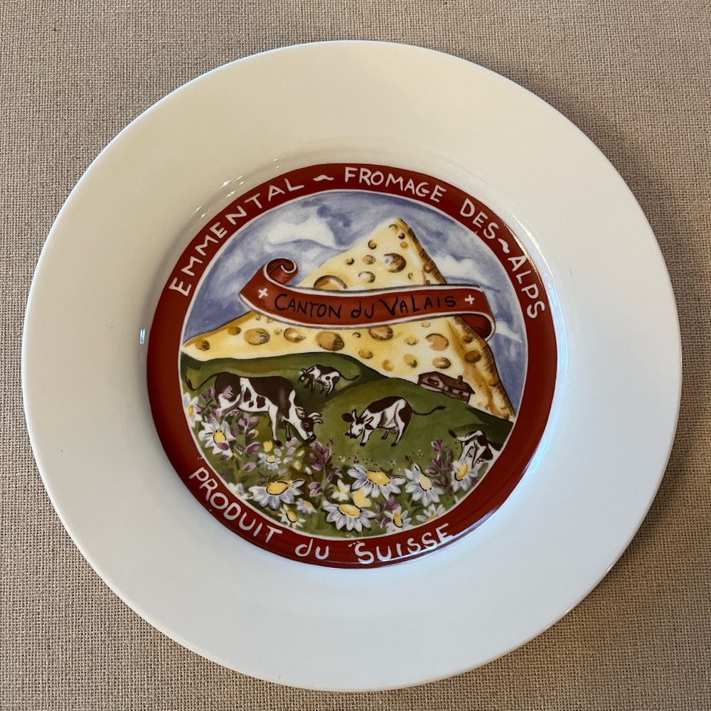 EUC Restoration hardware 8” cheese plate